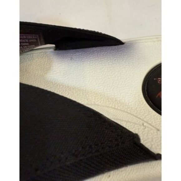 Skechers Womens Tone-Ups Size 6 Shoes White Brown Comfort Wedge Toning Sandals - Picture 8 of 10